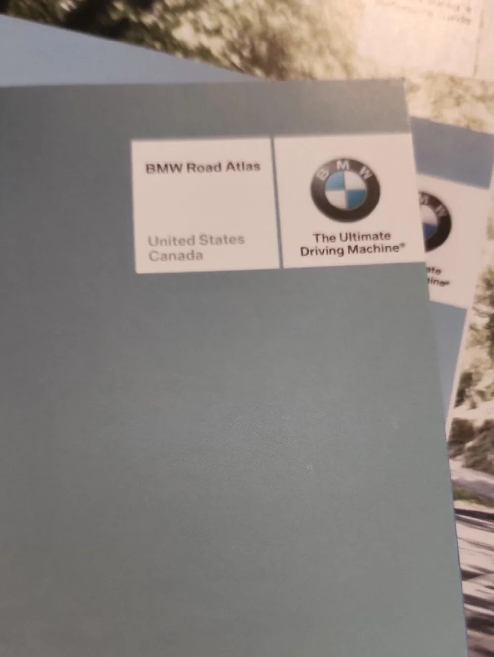 BMW Black Leather Document Wallet with Booklets 2010 528i